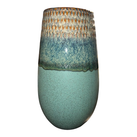 NIB Gaia Greens Hand Glazed Ceramic Vase - Picture 3 of 9